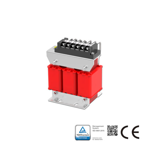 Load Reactor AC 3-Phase 400V ,1%(uK), Rated Current 5A , 1.5kw